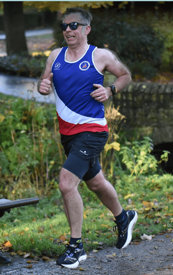 Glenn Foster, England Athletics Coach in Running Fitness, on an easy training run